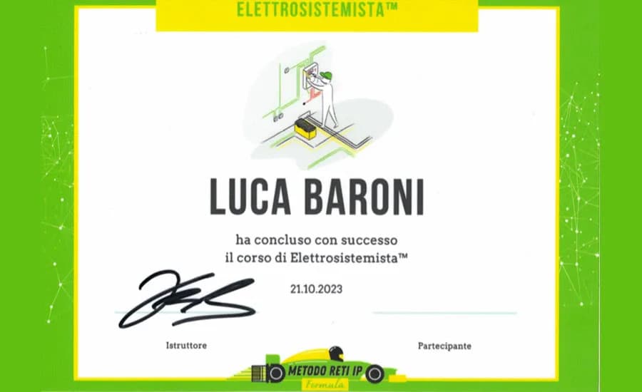 Metodo Reti IP — Elettrosistemista
