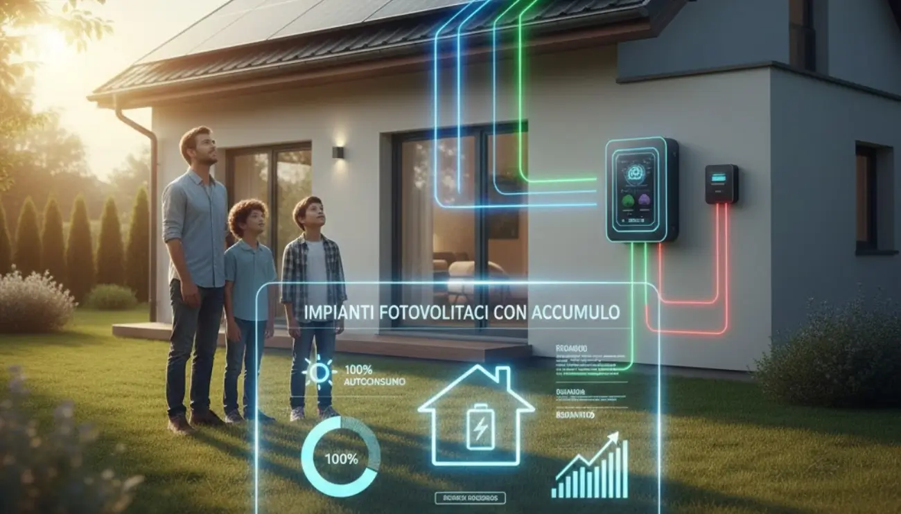 Impianti Fotovoltaici con Accumulo: Guida all’Indipendenza Energetica.